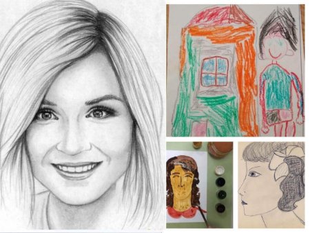 Легкие портреты для начинающих