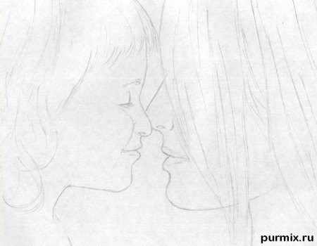 Рисование портрет мамы старшая группа