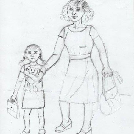 Рисунок мамы