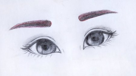 Глаза для рисования карандашом