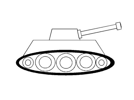 Танк для рисования