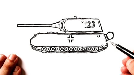 Танк рисунок