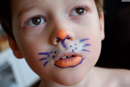 Грим на лице для детей легкие