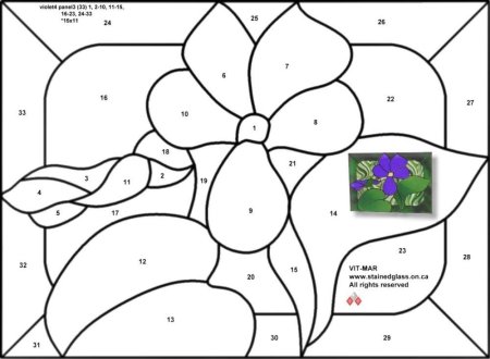 Трафареты для мозаики