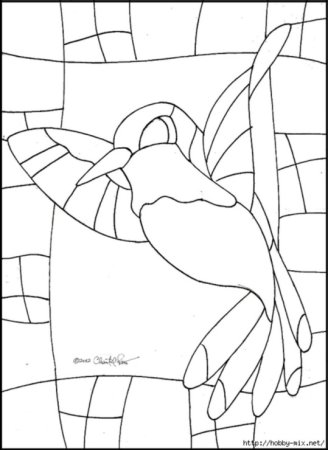 Эскиз витража рисунок