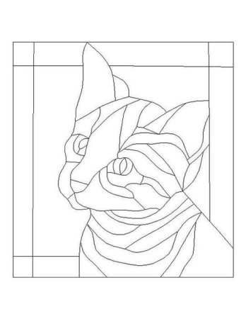 Рисунок эскиз мозаики