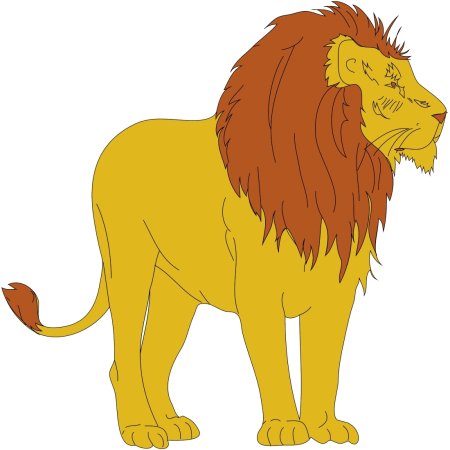 Лев клипарт