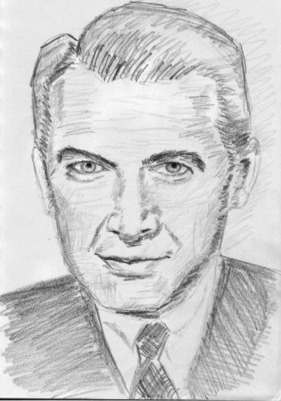 Зарисовки лица человека