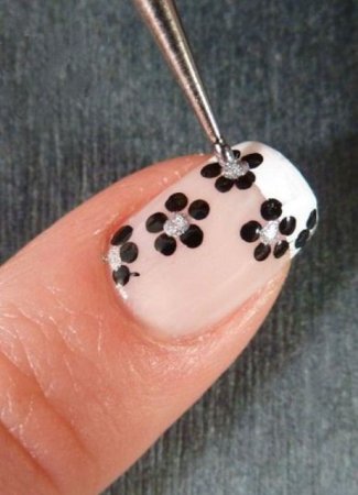 Рисунки на ногтях уроки для начинающих