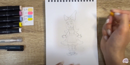 Красивые и простые рисунки маркерами