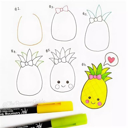 Рисунки для срисовки лёгкие