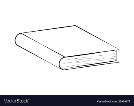 Раскраска книга закрытая