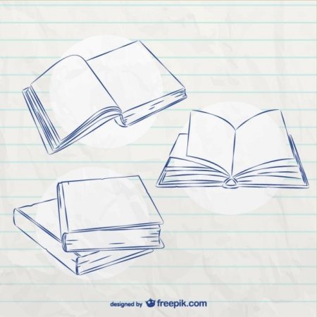 Как нарисовать книгу поэтапно