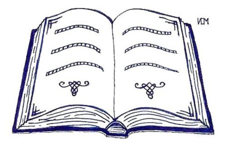 Открытая книга как нарисовать