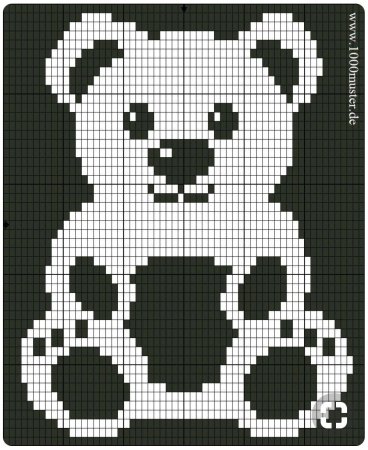 Теневые узоры спицами со схемами для детей