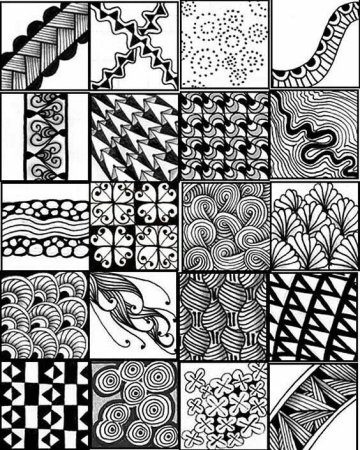 Дудлинг и Зентангл