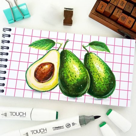 Скетчи набросок коктейль