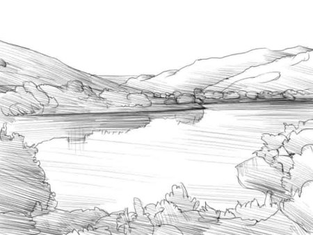 Пейзаж легкий