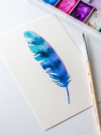 Идеи для рисования акварелью легко