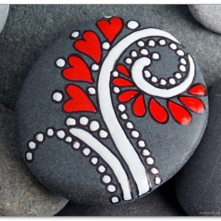 Роспись камней для детей