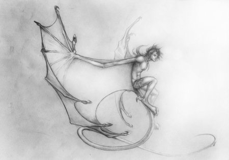 Рисунок Беззубика карандашом