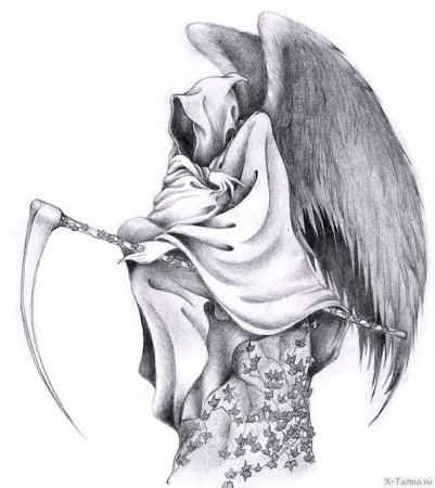 Дракон карандашом