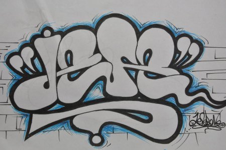 Легкое граффити