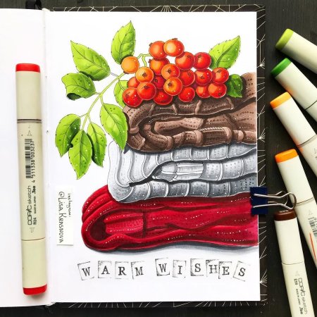 Аниме маркерами для начинающих