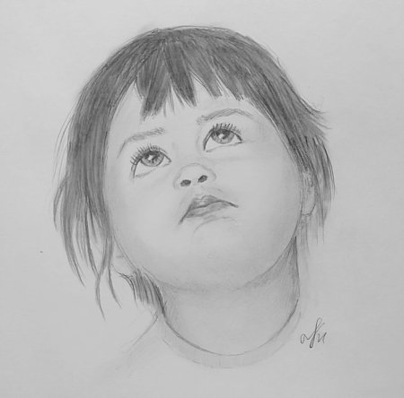 Портрет рисунок для детей