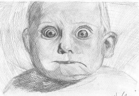 Портреты карандашом для детей 12 лет