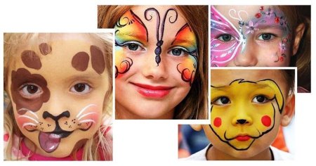 Идеи для детского аквагрима