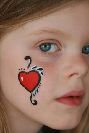 Аквагрим Хэллоу Китти