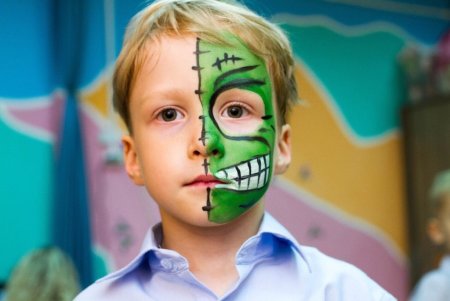 Аквагрим Микки Маус девочка