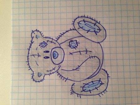 Рисунки ручкой в тетради