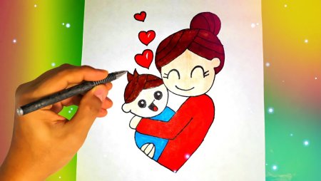 Лучший рисунок для мамы