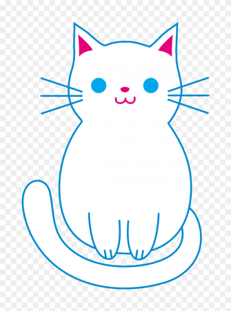 Рисунки для срисовки котики