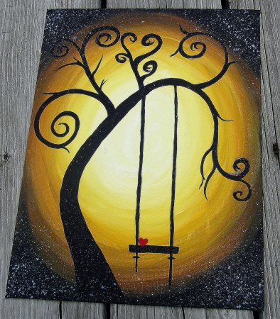 Интересные рисунки красками