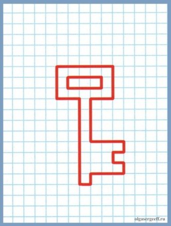 Рисование по клеточкам в тетради для начинающих