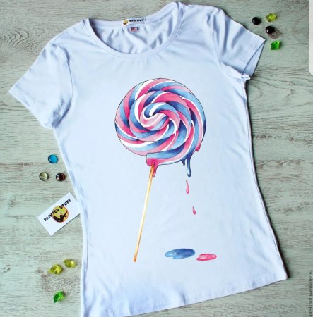 Футболка с леденцами