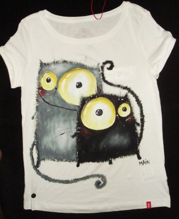 Рисование на футболках