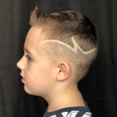 Стрижки для мальчиков с узорами