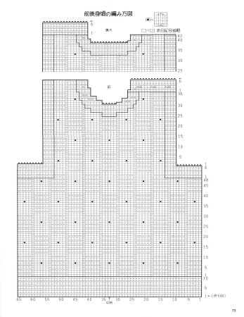Схема вязания детского жилета