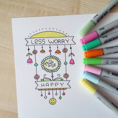 Маленькие рисунки для скетчбука