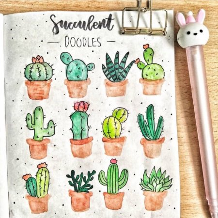 Рисунки маркерами