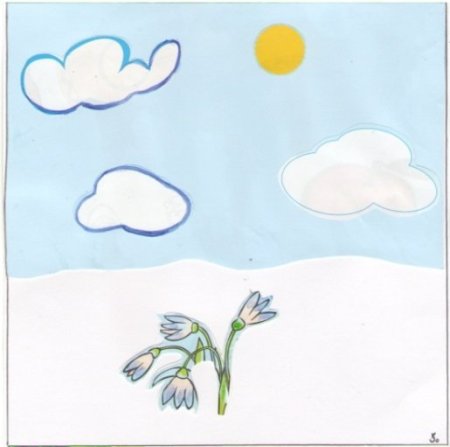 Рисование на тему Весна