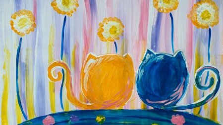 Рисование красками для детей 3-4 лет