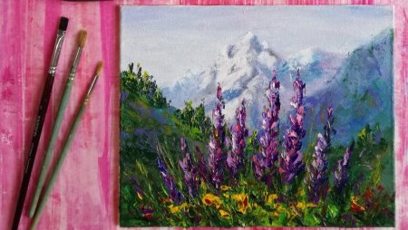 Рисование маслом для начинающих