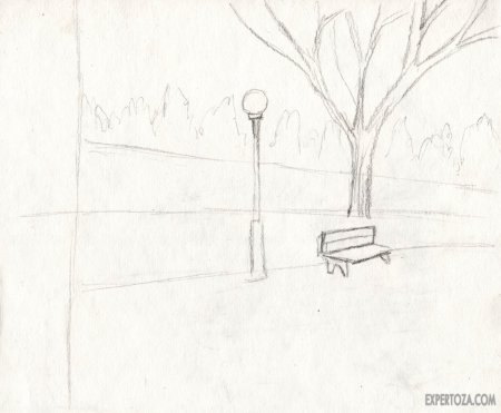 Рисование карандашом пейзаж для начинающих