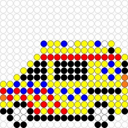 Домик из мозаики