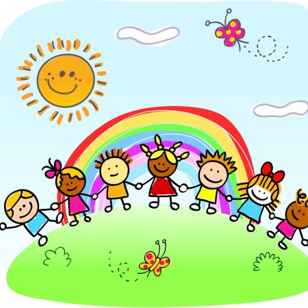 Лето в лагере рисунок